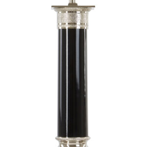 Camron Black and Silver Table Lamp