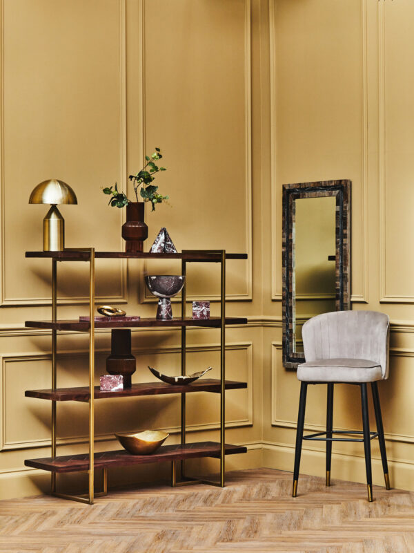 Tobor Gold Finish Table Lamp