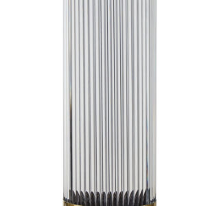 Lily White and Gold Table Lamp