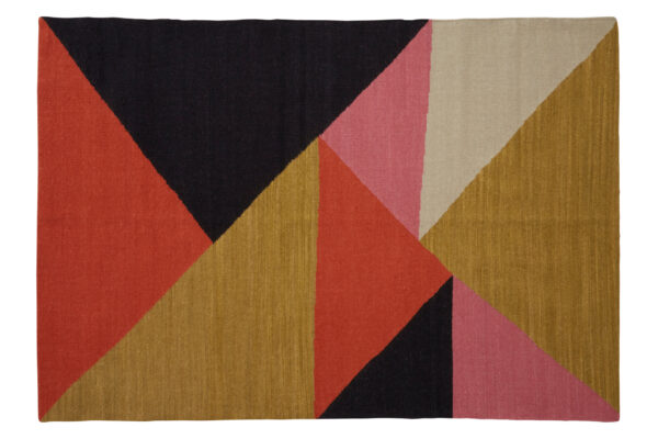 Bosie Villon Rug With Triangular Shapes Design