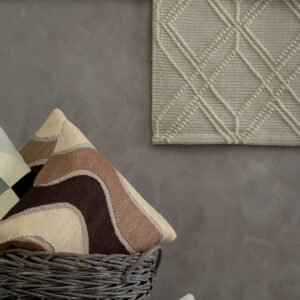 Bosie Ozella Circular Embroidered Rectangular Cushion