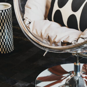 Bosie Ozella Monochrome Rectangular Cushion