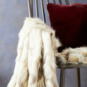 Bosie Lamina Red Wine Square Cushion