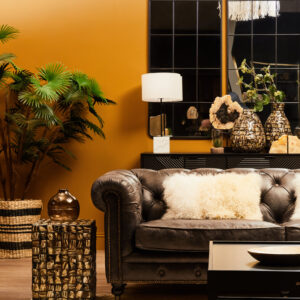 Bosie Real Mongolian Fur Natural Ombre Rectangular Cushion