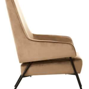 Henia Mink Velvet Chair