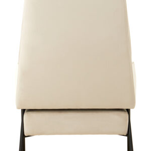 Henia Cream Velvet Chair