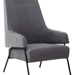 Henia Ash Velvet Chair