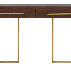 Brando Acacia Wood Effect Console Table with Drawers