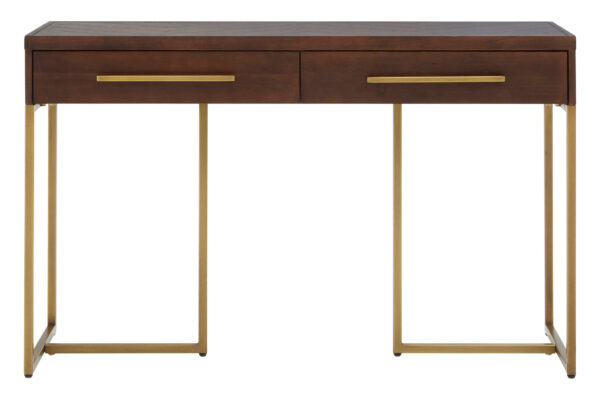Brando Acacia Wood Effect Console Table with Drawers