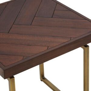 Brando Acacia Wood Effect Side Table