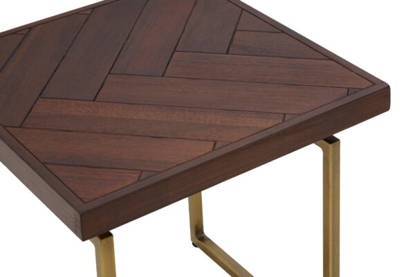 Brando Acacia Wood Effect Side Table