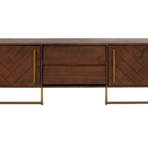 Brando Acacia Wood Effect Media Unit