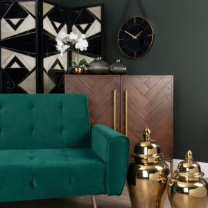 Brando Acacia Wood Effect Drinks Cabinet