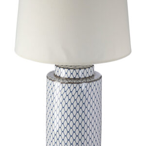 Sorino Ceramic Table Lamp With Cream Shade