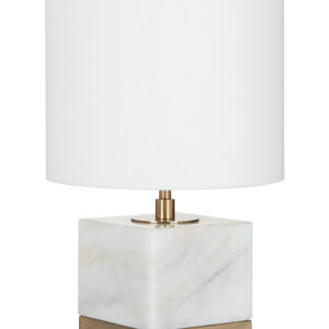 Sorado White Marble Accent Lamp