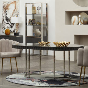 Bosie Moyo Round Rug