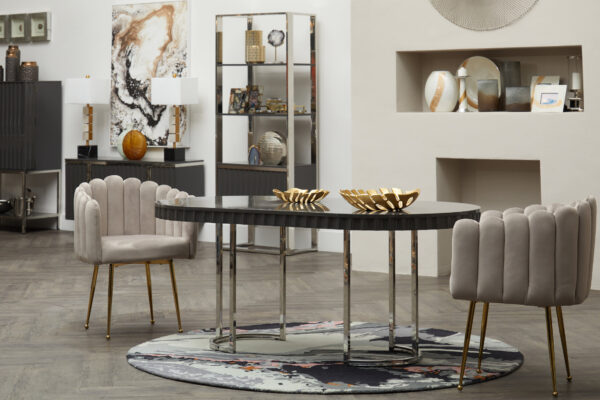 Bosie Moyo Round Rug