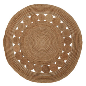Bosie Demir Round Natural Jute Rug
