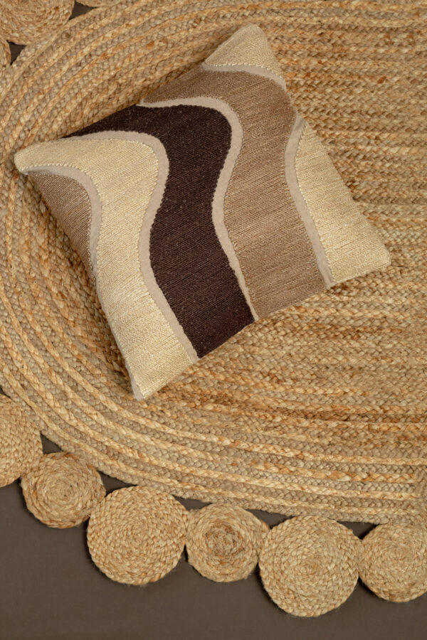 Bosie Demir Oval Woven Jute Rug
