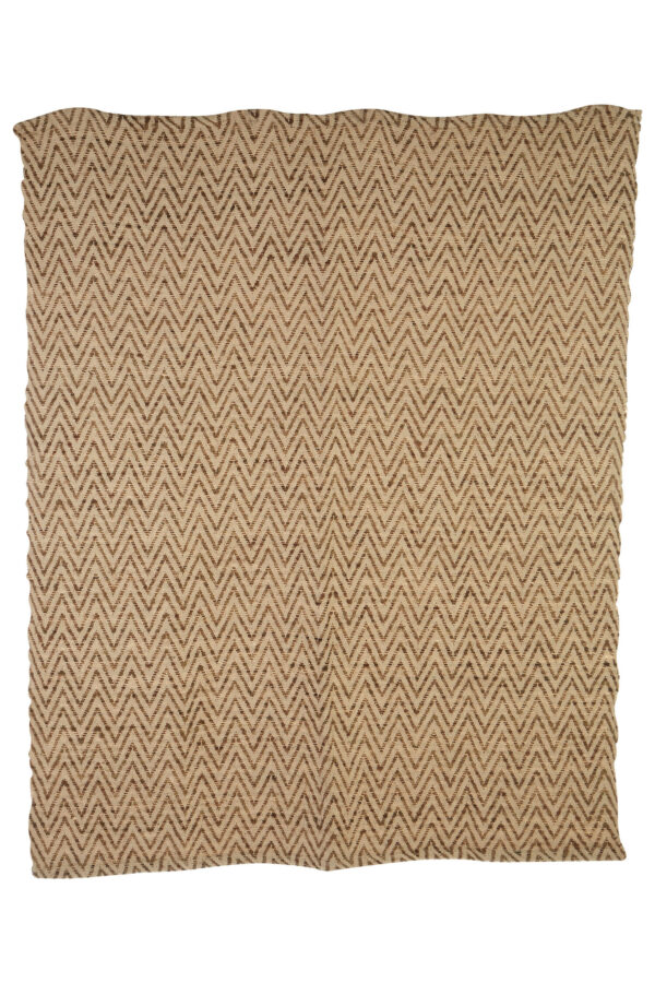 Bosie Chevron Beige Woven Throw