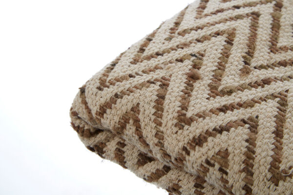 Bosie Chevron Beige Woven Throw