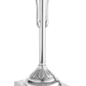 Aviary Antique Silver Lamp Base