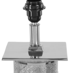 Camron Black and Silver Table Lamp