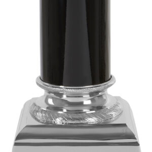 Camron Black and Silver Table Lamp