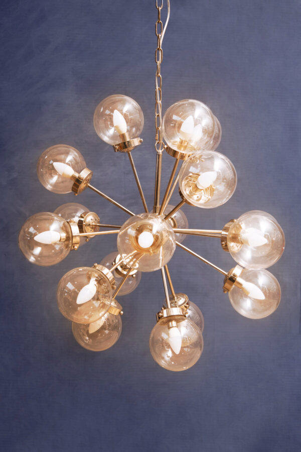 Asterid 18 Light Ceiling Light