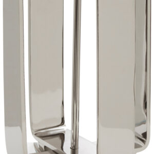 Argent Table Lamp with Cream Shade