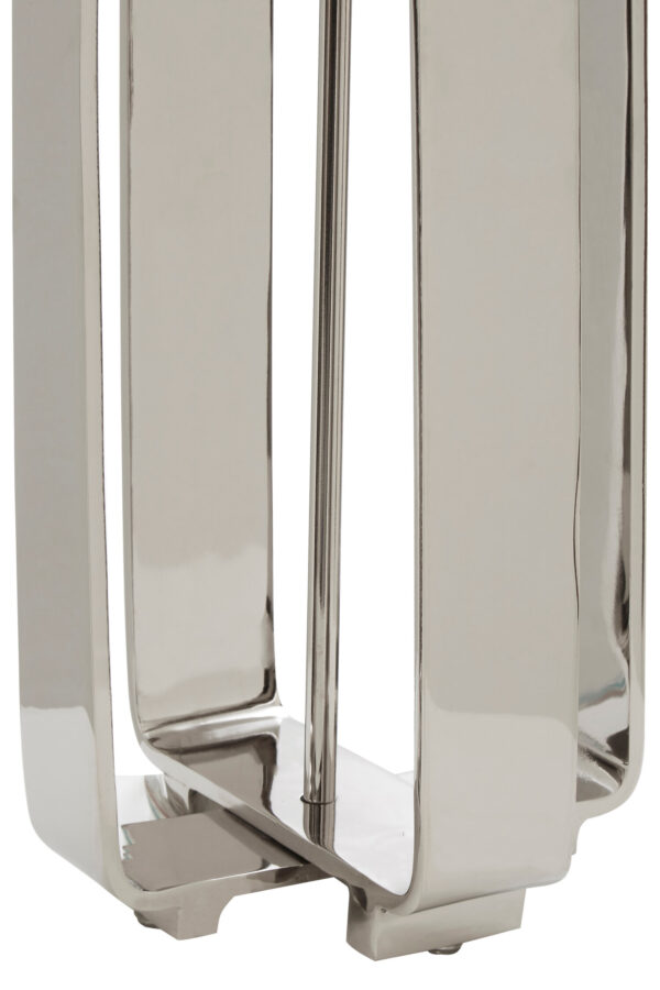 Argent Table Lamp with Cream Shade