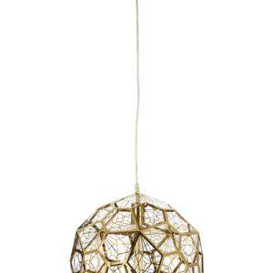 Akela Gold Finish Sphere Pendant Light