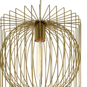 Aselo Gold Finish Pendant Light
