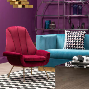 Alana 5 Bulb Gold Finish Pendant Lamp
