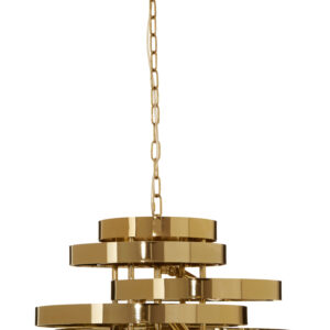 Alana 4 Bulb Gold Finish Pendant Light