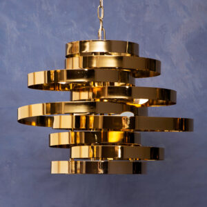 Alana 4 Bulb Gold Finish Pendant Light