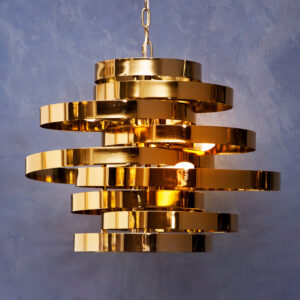 Alana 4 Bulb Gold Finish Pendant Light