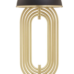 Metropolis Table Lamp With Black Shade