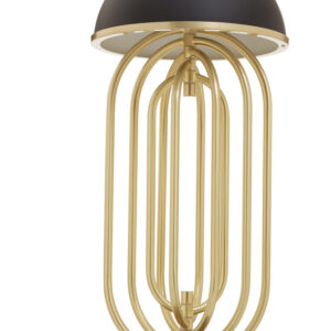Metropolis Table Lamp With Black Shade