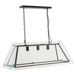 Palasso Black Finish Pendant Light