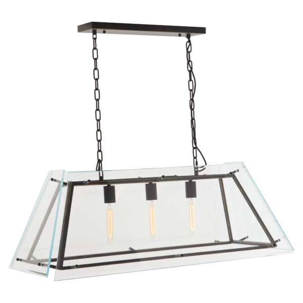 Palasso Black Finish Pendant Light