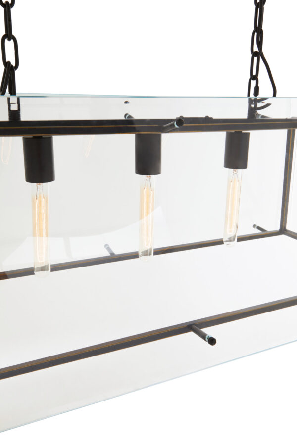 Palasso Black Finish Pendant Light