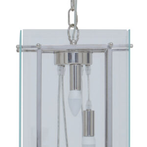 Claridge Five Bulb Glass Pendant Light