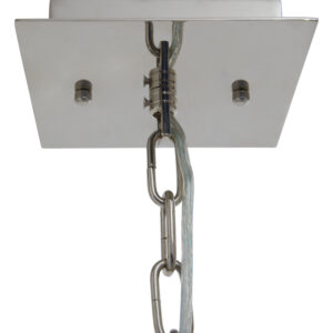 Claridge Five Bulb Glass Pendant Light