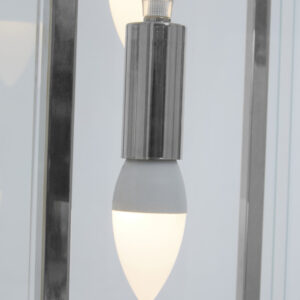 Claridge Five Bulb Glass Pendant Light