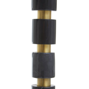 Elin Black Marble and Brushed Gold Table Lamp