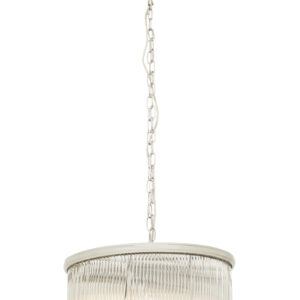 Kensington Townhouse Nickel Pendant Light