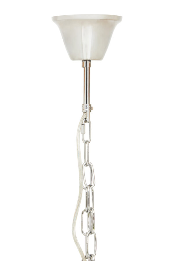 Kensington Townhouse Nickel Pendant Light