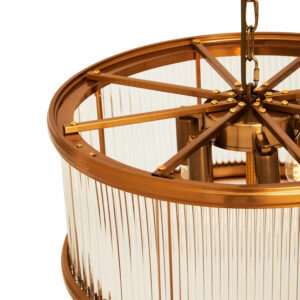 Kensington Townhouse 6 Bulb Pendant Light