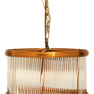 Kensington Townhouse 5 Bulb Small Bronze Pendant Light